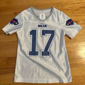Kids White and bills jersey glitter Team Shirt